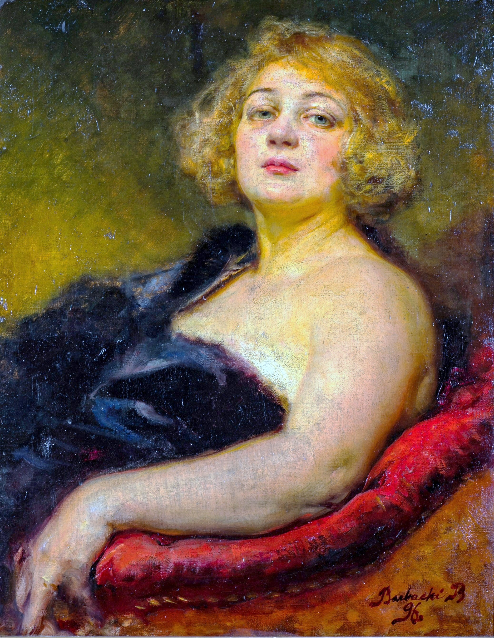 Portrait study (Ludmiła Rozwadowska II)